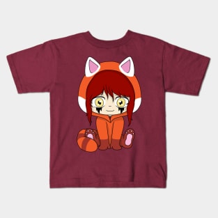 creepypasta red panda (jason the toymaker) Kids T-Shirt